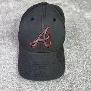 Atlanta Braves Fan Favorite Hat Unisex Black One Size Adjustable Logo